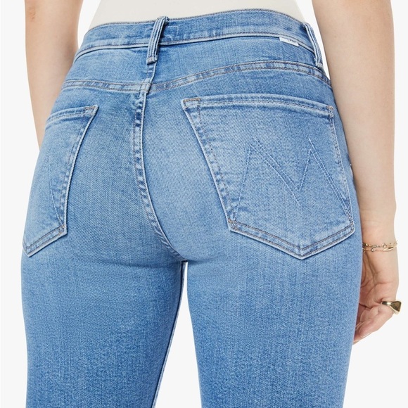 Mother The Tomcat Flood Going Dutch High Rise 28” Inseam Women’s Size 24 - Picture 3 of 16